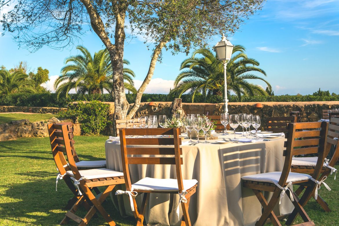 Auch Outdoor sind unsere DJs im Einsatz - Mallorca DJ Service